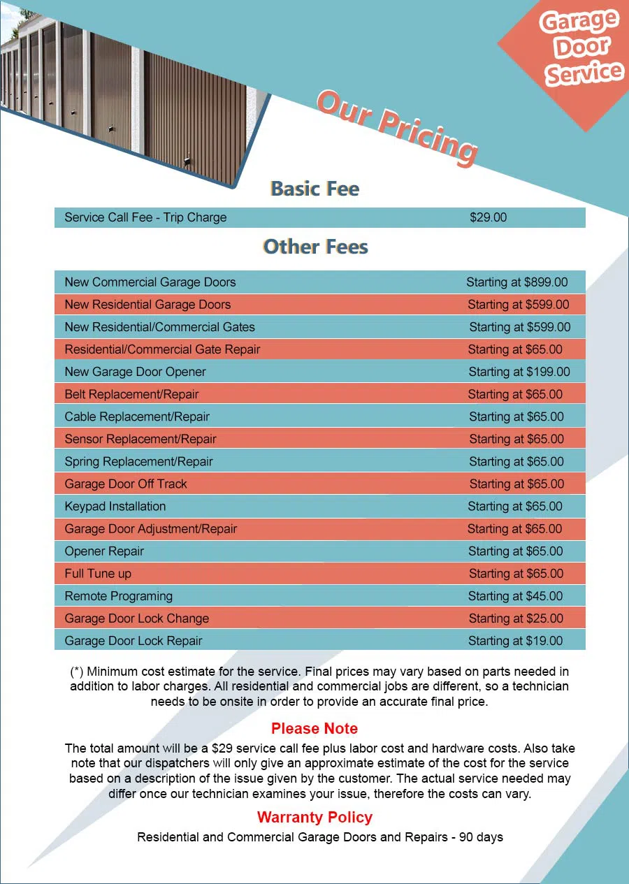 Golden Garage Door Service Schaumburg, IL 630-994-5707